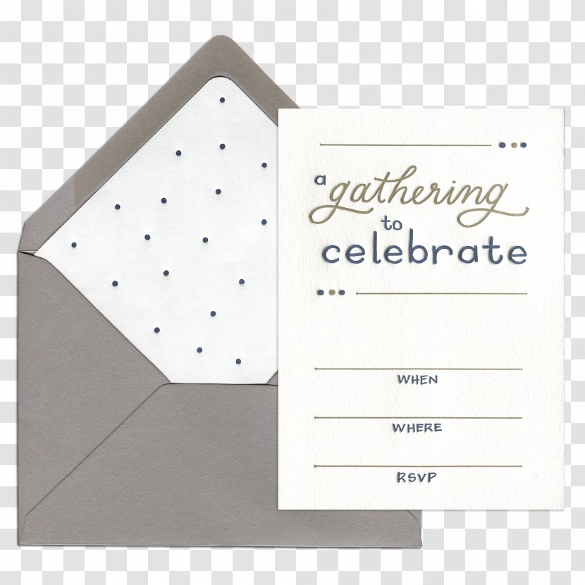 Wedding Invitation Paper Party Letterpress Printing - Bridal Shower - Iftar Transparent PNG