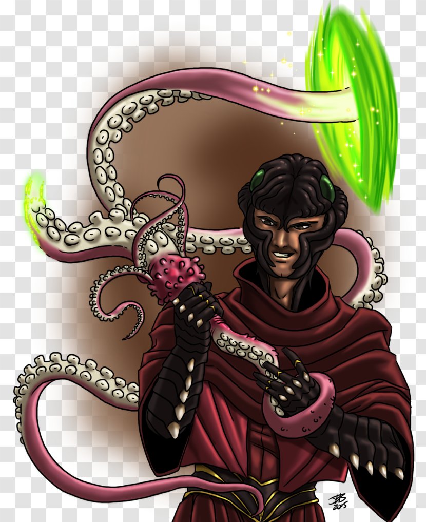 Digital Art Legendary Creature Drawing Mythology - Painting - Tentacle Transparent PNG