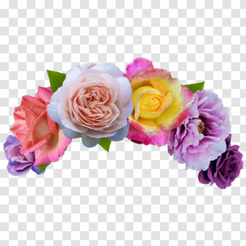 Crown Flower Rose Wreath Image - Floristry Transparent PNG