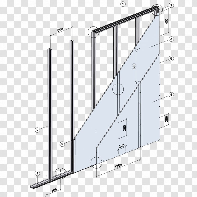 Handrail Line Material Steel - Diagram Transparent PNG