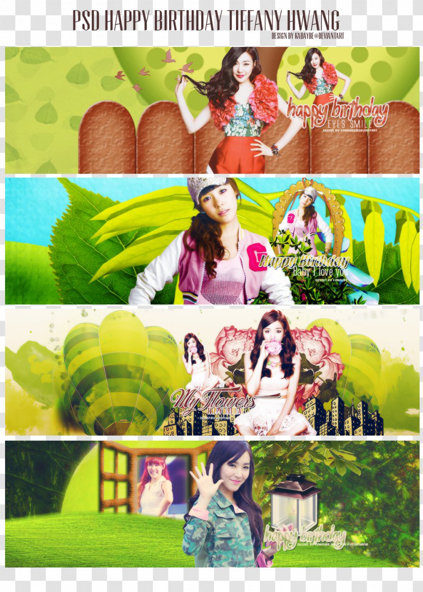 Oh! Girls' Generation Graphic Design Advertising Green - Frame - Girls Transparent PNG