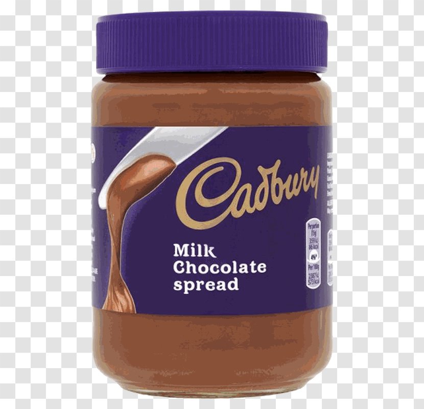 Milk Crunchie Chocolate Bar Spread Cadbury - Hazelnut Transparent PNG