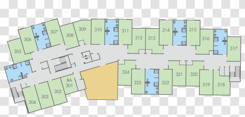 Floor Plan Residential Area - Real Property - Design Transparent PNG