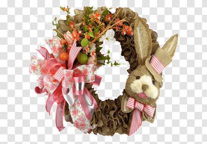 Wreath Floral Design Food Gift Baskets Cut Flowers - Material Transparent PNG