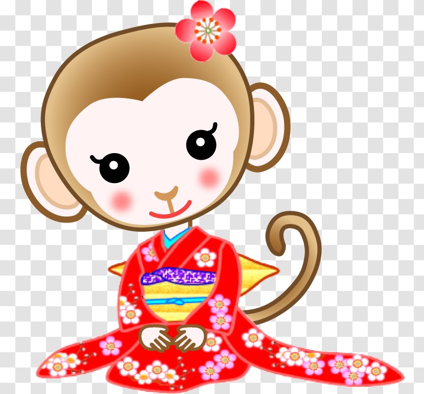 Cartoon Clip Art - Monkey Transparent PNG