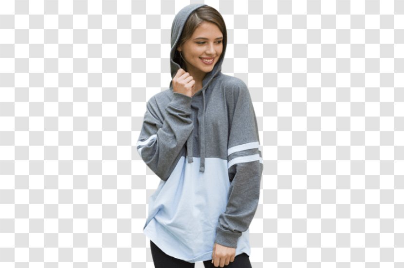 Hoodie T-shirt Sleeve Fashion Jersey - Tshirt - Pom Transparent PNG