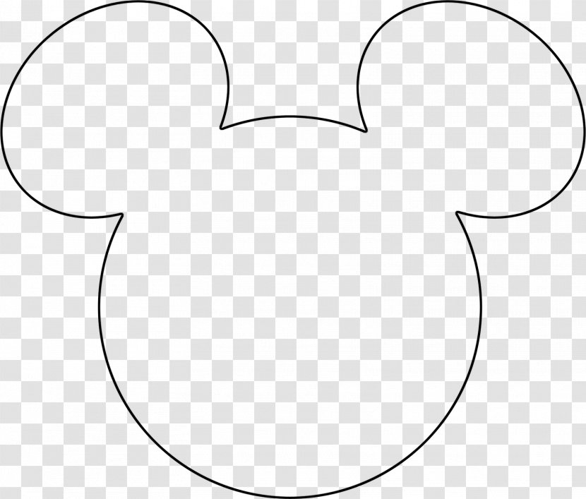 Mickey Mouse Minnie Mickeys Party The Walt Disney Company Molde - Heart Transparent PNG