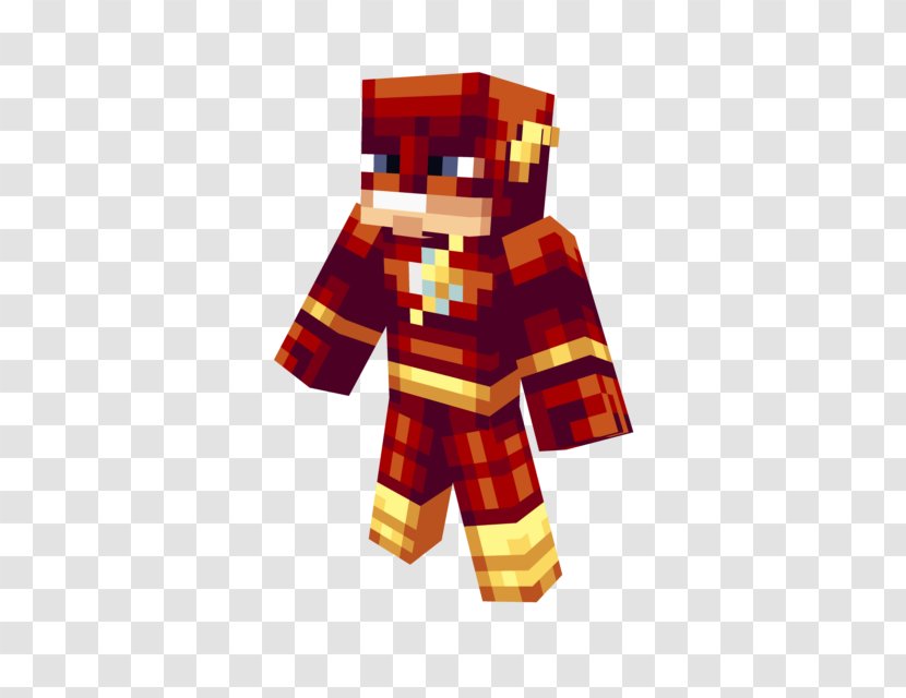 Minecraft Flash Theme Animation - Outerwear - Skin Transparent PNG