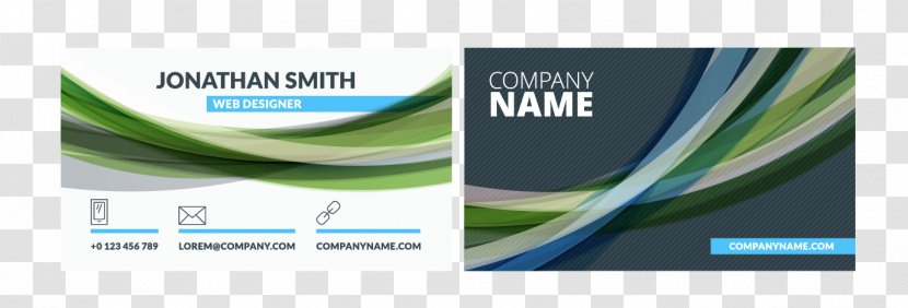 Brand Font - Business Cards Transparent PNG