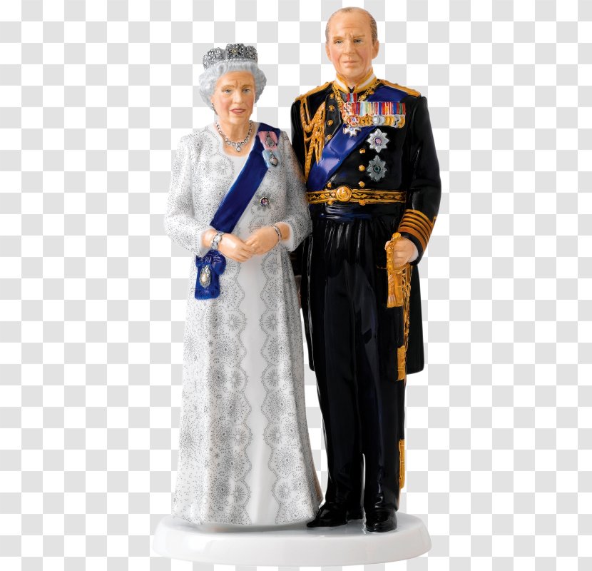 Elizabeth II Philip Mountbatten Royal Doulton Wedding Anniversary Family - Prince Transparent PNG