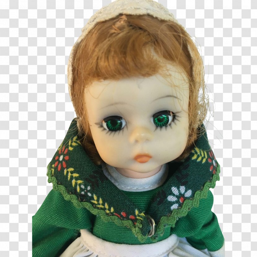 Doll Figurine Toddler - Face - Vintage Transparent PNG