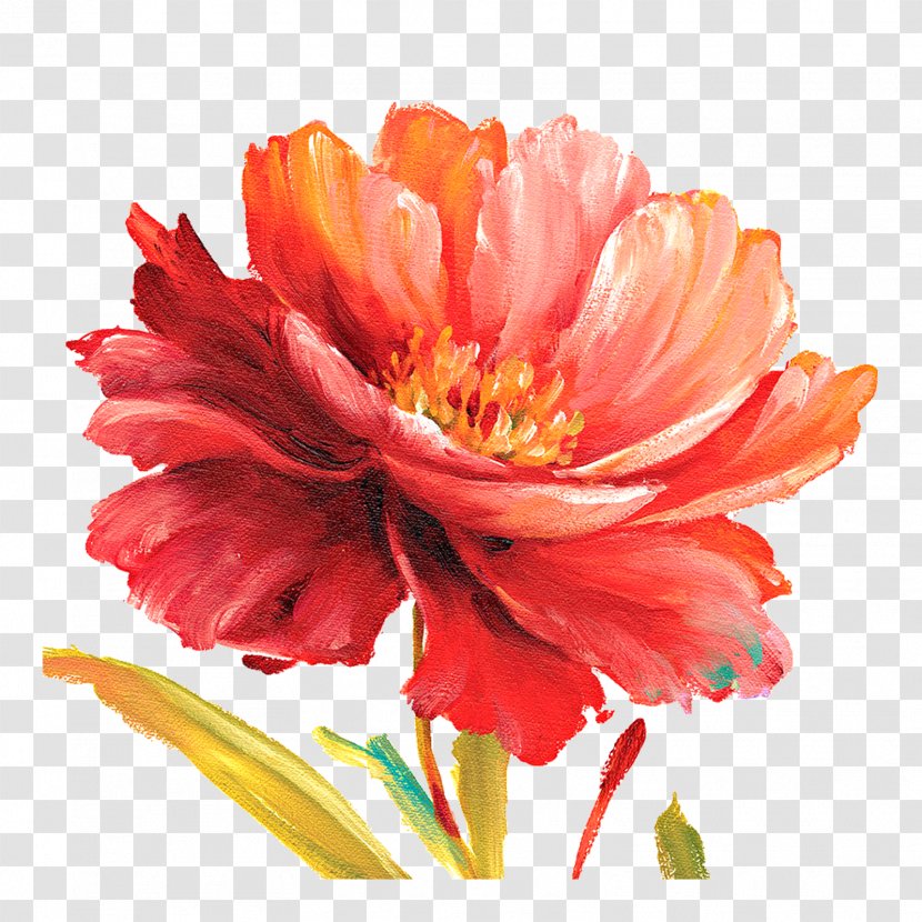 Painting Flower Floral Design Art Decoupage - Watercolor Transparent PNG