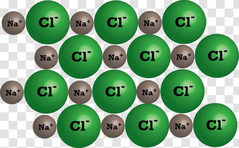 Ionic Compound Bonding Sodium Chloride Chemical Ion - Billiard Ball Transparent PNG