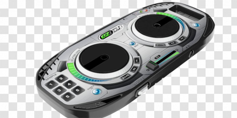 Audio Mixers DJ Mixer Disc Jockey Controller - Silhouette - Dj Speakers Transparent PNG