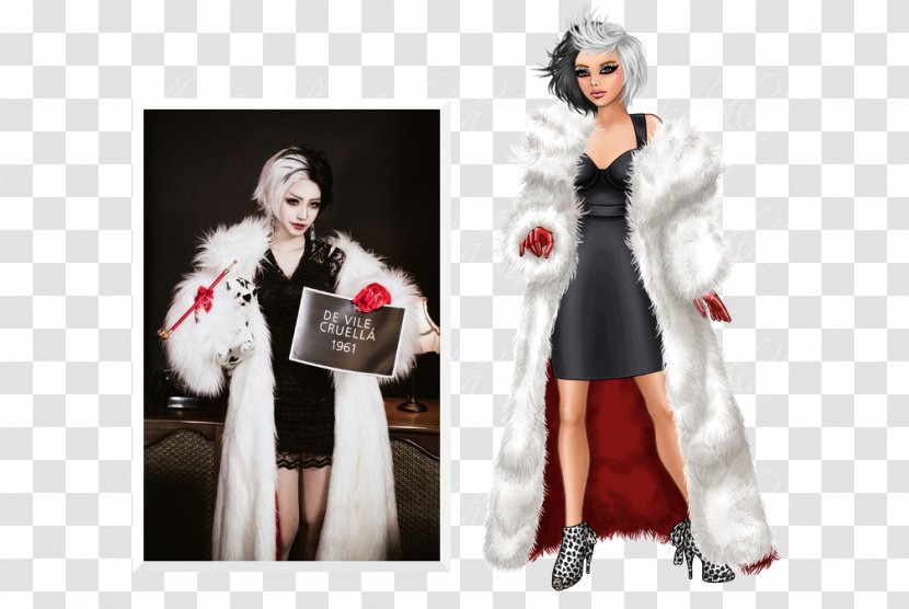 Fur - Fashion - Cruella De Vil Transparent PNG