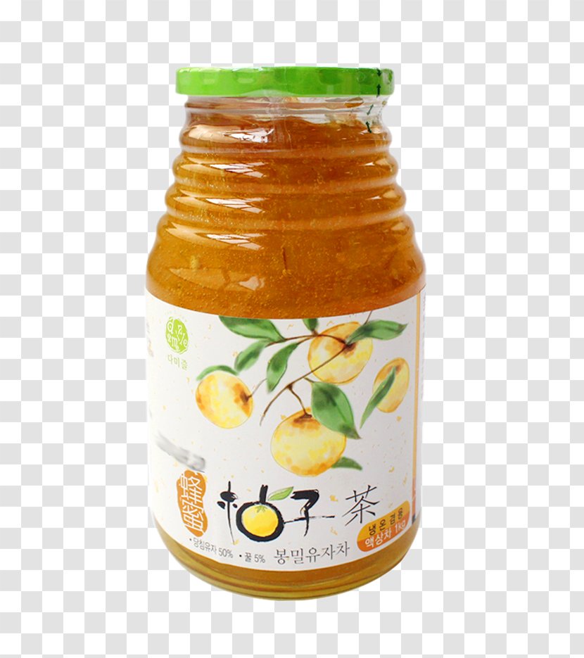 Yuja Tea Coffee Korean Chrysanthemum - Honey - Bottled Citron Transparent PNG