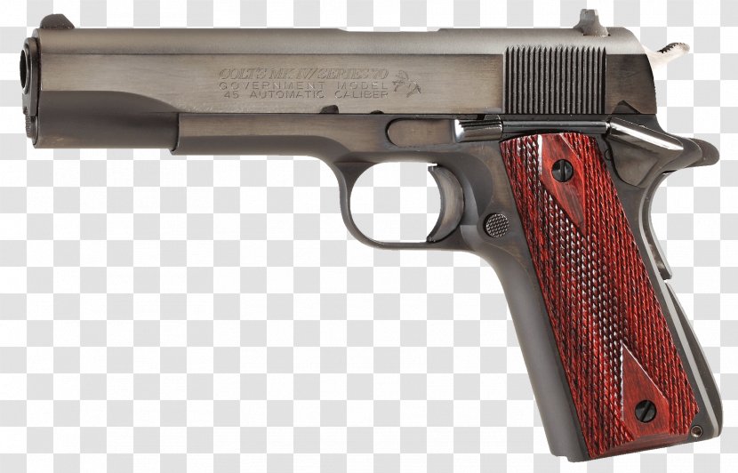 Airsoft Guns M1911 Pistol Firearm - Weapon Transparent PNG