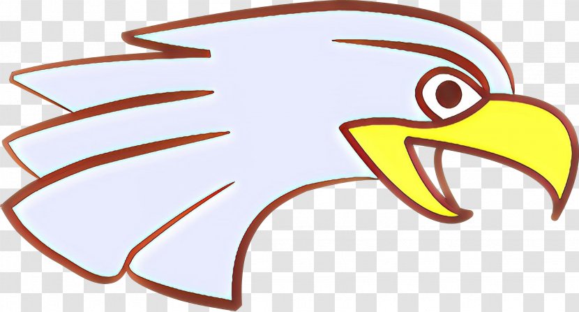 Bird Line Art - Logo - Bald Eagle Transparent PNG