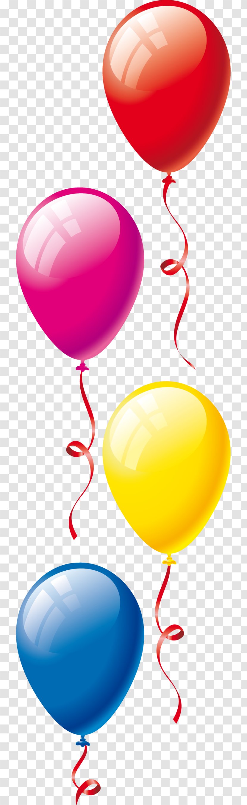 Toy Balloon Birthday Party Clip Art - Happy To You - Ballons Transparent PNG