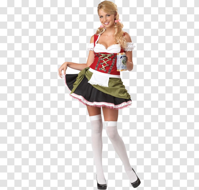 Oktoberfest T-shirt Costume Party Maid - Heart Transparent PNG