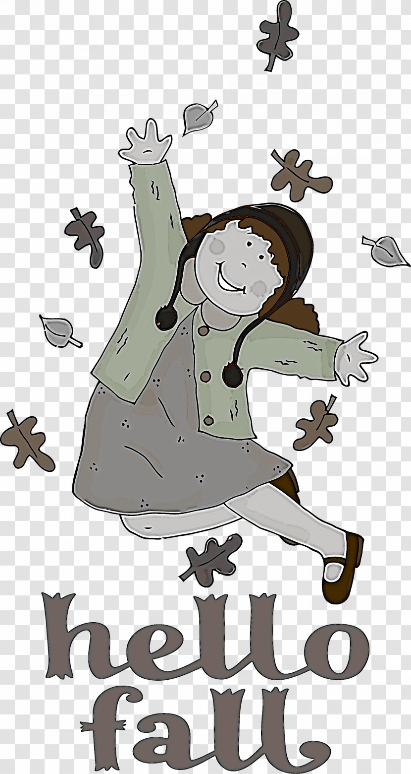 Hello Fall Fall Autumn Transparent PNG