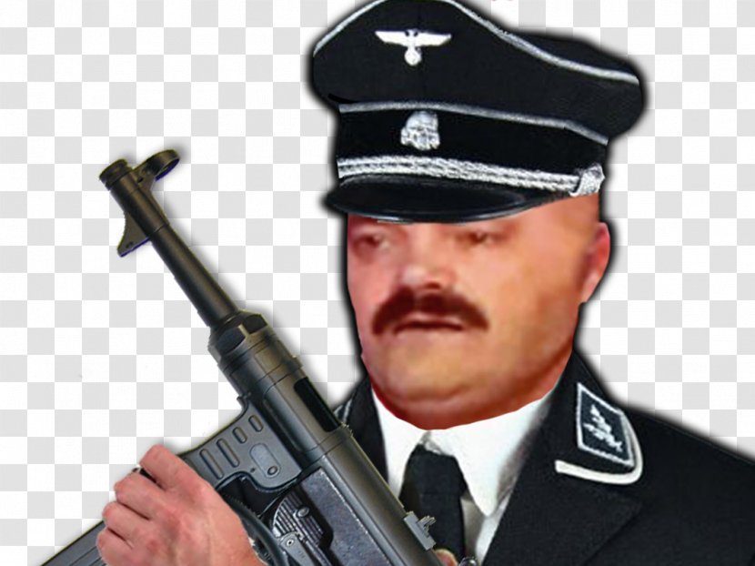 El Risitas Soldier Nazism Military Auschwitz Concentration Camp - Firearm Transparent PNG