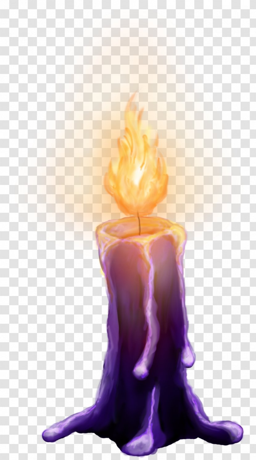 Candle Halloween Christmas Decoration Clip Art - Holiday - Burning Candles Transparent PNG