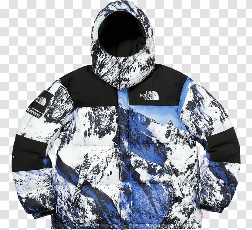 The North Face Supreme Hoodie Jacket T-shirt - Parka Transparent PNG