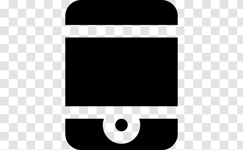 Ipad Icon - Black And White - Subscriber Identity Module Transparent PNG