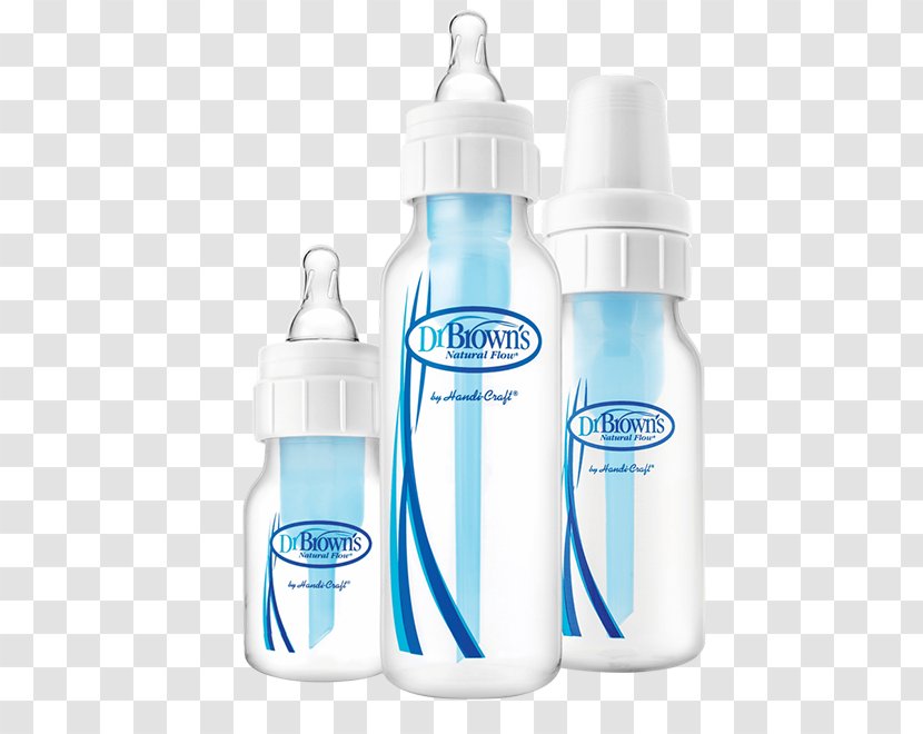 Baby Bottles DR. BROWN'S BPA Free Polypropylene Infant Food - Silhouette - Bottle Transparent PNG