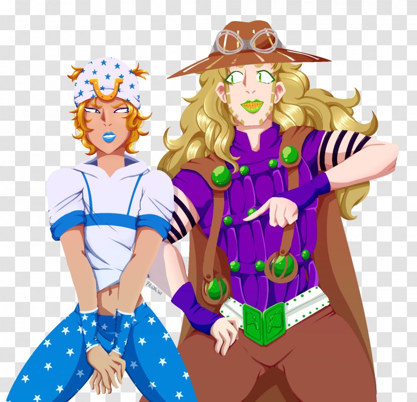 Johnny Joestar Steel Ball Run JoJo's Bizarre Adventure Joseph Art - Heart - Flower Transparent PNG