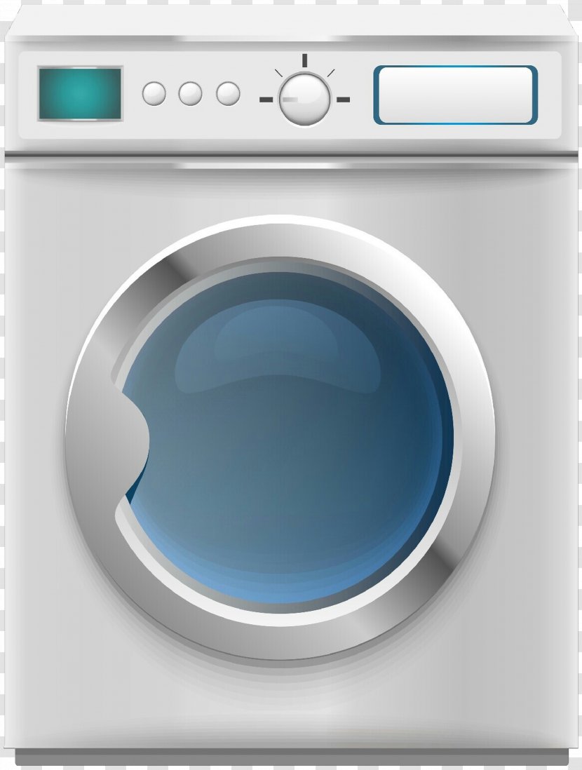 Washing Machine - Major Appliance - Clothes Dryer Home Transparent PNG