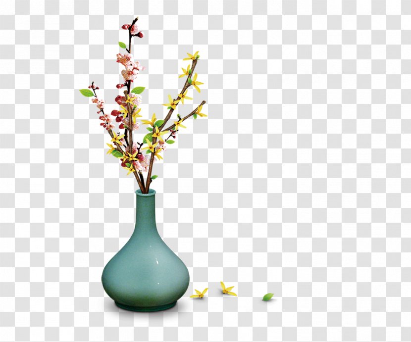 Flower Bouquet Download - Plant - Vase Transparent PNG