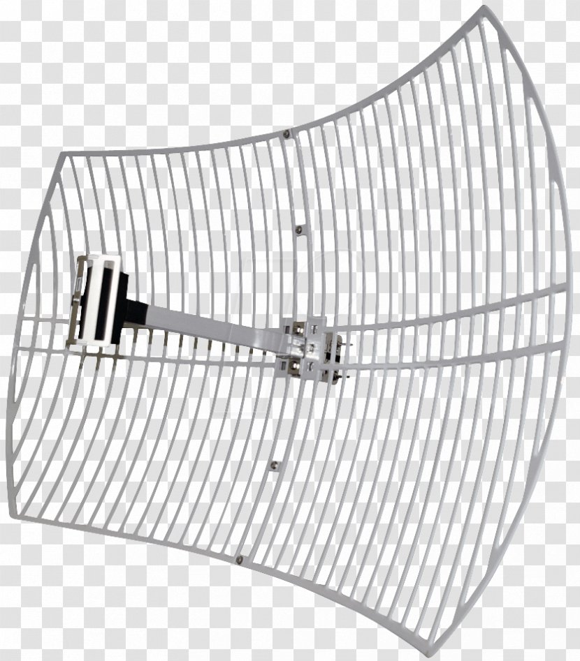 Parabolic Antenna Aerials Directional Wi-Fi TP-LINK TL-ANT2424B - Signal - Electronics Accessory Transparent PNG