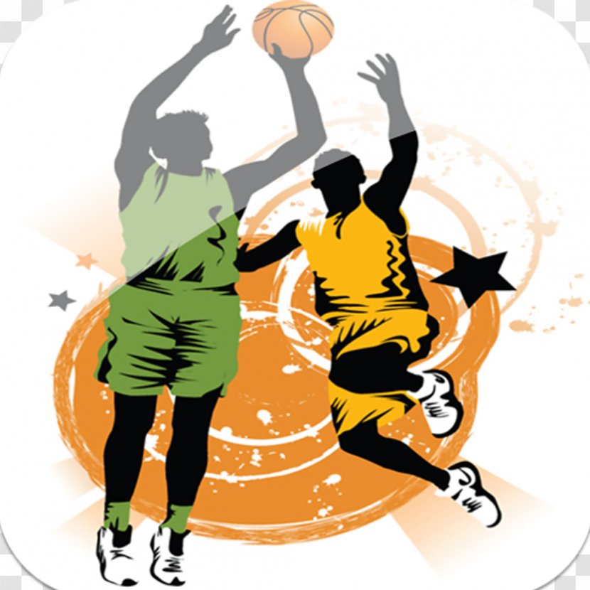 Basketball Slam Dunk Clip Art - Ball - Yellow Goalkeeper Transparent PNG