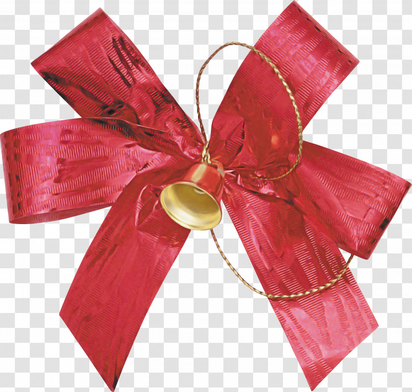 Ribbon Red Pink Gift Wrapping Present Transparent PNG