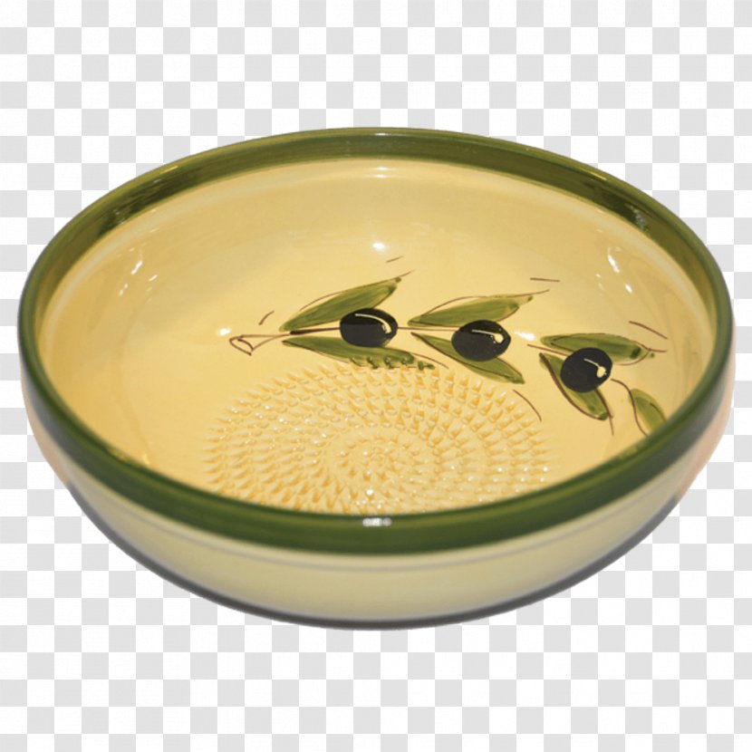 Plate Bowl Ceramic Grater Table - Olive Transparent PNG
