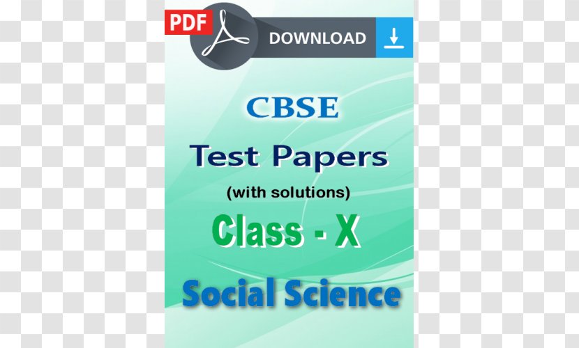 CBSE Exam, Class 10 · 2018 Social Science Paper Transparent PNG
