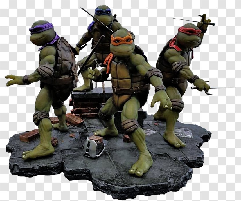 Leonardo Donatello Michaelangelo Raphael Teenage Mutant Ninja Turtles - Toy - Turtle Transparent PNG
