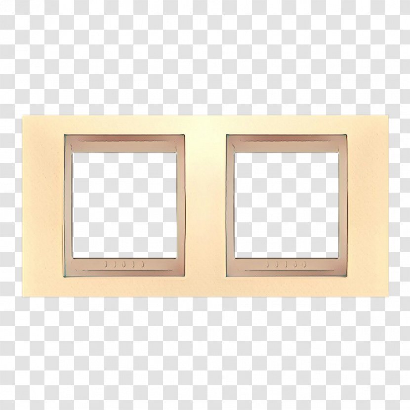 Beige Background Frame - Rectangle M - Wood Picture Transparent PNG