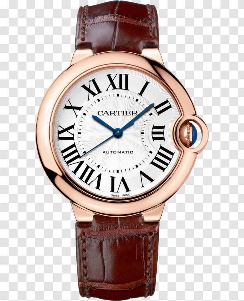 Cartier Ballon Bleu Watch Luxury Sapphire Transparent PNG