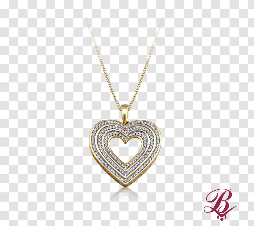 Locket Necklace Body Jewellery Diamond - Brier Creek Country Club - Gold Accent Transparent PNG