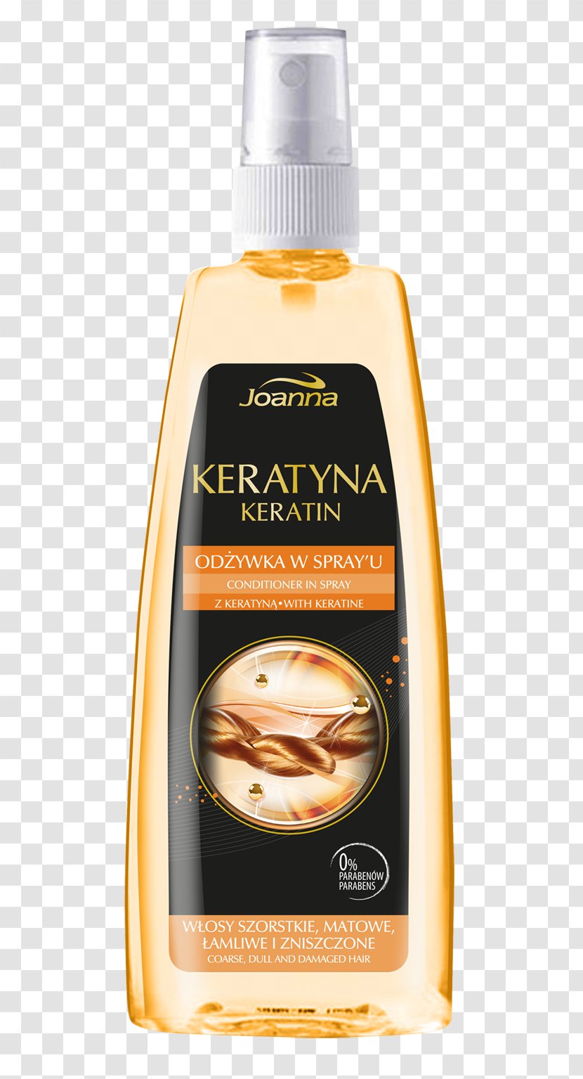 Keratin Aerosol Spray Hair Conditioner Cosmetics Transparent PNG