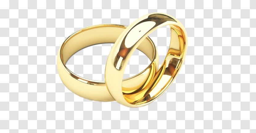 Wedding Ring Jewellery Gold Earring - Engagement Transparent PNG