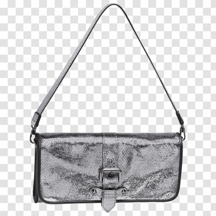 Handbag Longchamp Model Shoulder - Silver - Kate Moss Transparent PNG