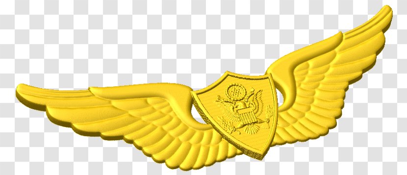 Astronaut Badge Combat Infantryman Expert Army - Yellow Transparent PNG