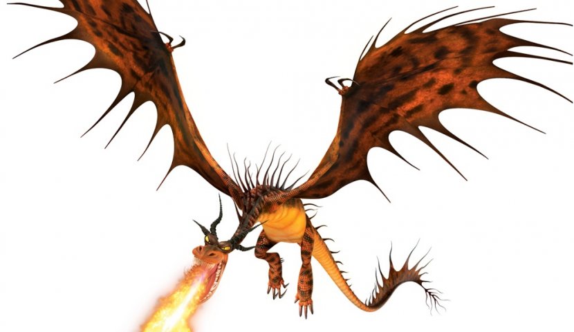Snotlout How To Train Your Dragon Nightmare Fire - Mythical Creature - Images Transparent PNG
