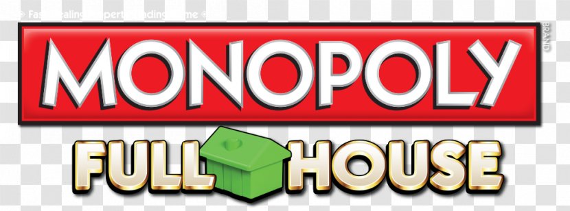 Monopoly Logo Banner Hasbro Brand - Signage - House Transparent PNG