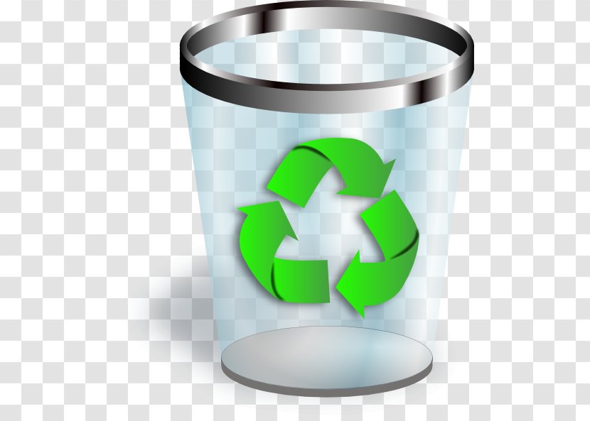 Recycling Bin Waste Container Paper - Computer - Trash Can Transparent PNG