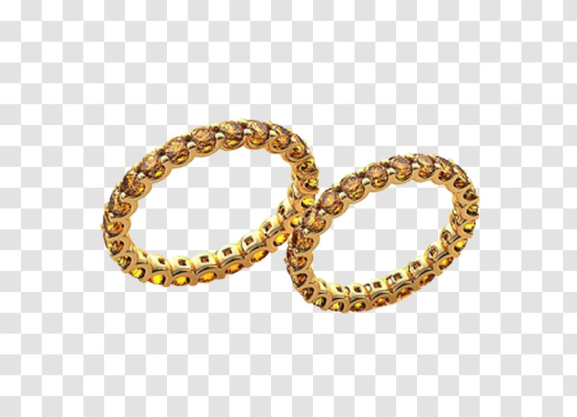 Earring Gold - Bling - Ring Transparent PNG